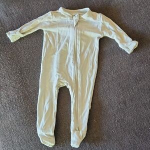 Kyte Baby Green Zip Footies Newborn